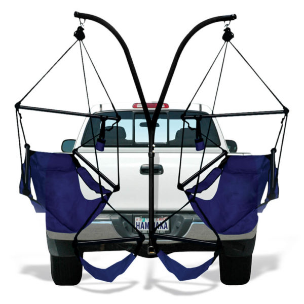 hammaka trailer hitch stand and cradle chairs